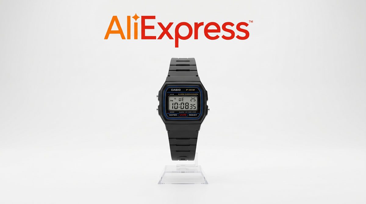 Casio F-91W på AliExpress – Köpguide för svenska shoppare